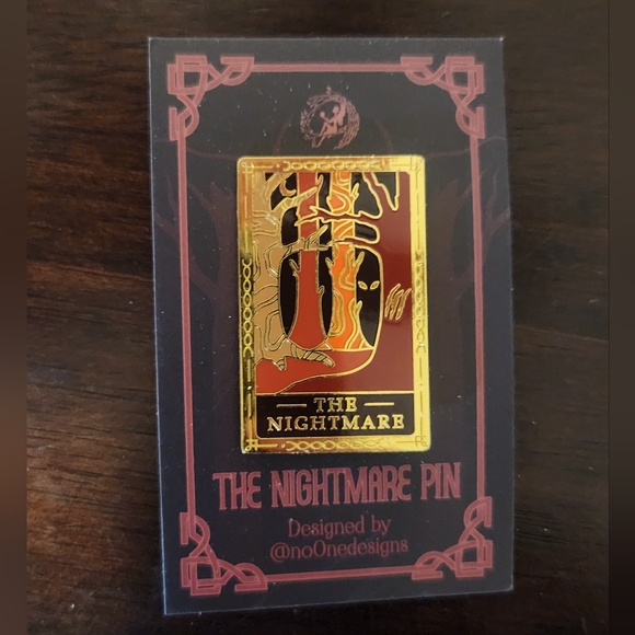 The Nightmare Enamel Pin - Picture 1 of 3